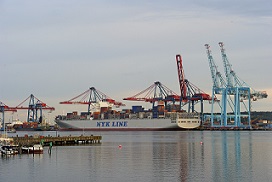 Upturn in container freight at the Port of Gothenburg