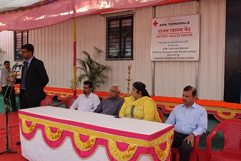 APM Terminals Mumbai dedicates Truck Driver Health Center 1 MB - sm