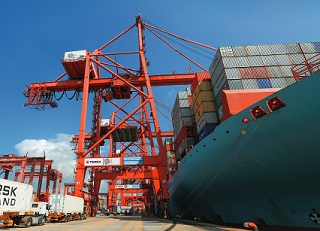 Two Terex ship-to-shore cranes for Tanzania International Container Terminal Services