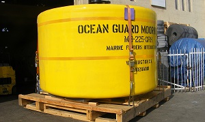 Remote island St. Helena equipped with SFT Buoys