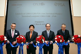 CMA CGM and PSA launch Phase 2 of Container Terminal Joint Venture in Singapore