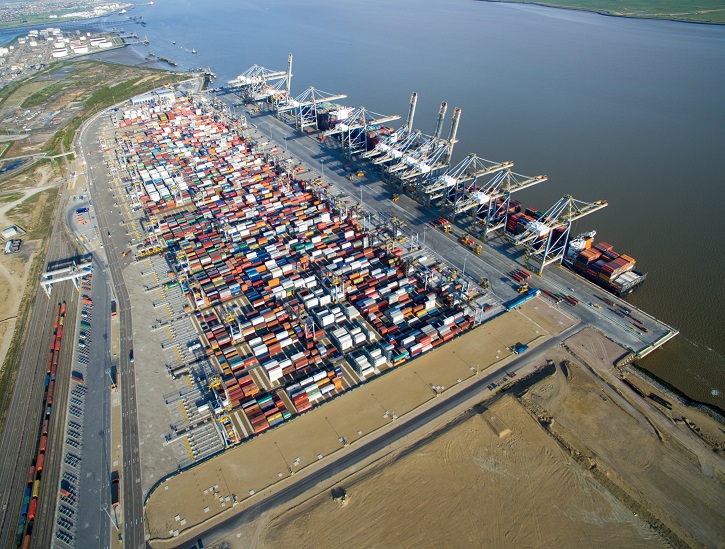 New empty container yard coming to DP World London Gateway Port