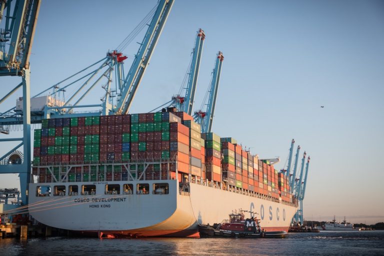 The Port of Virginia welcomes the COSCO Development