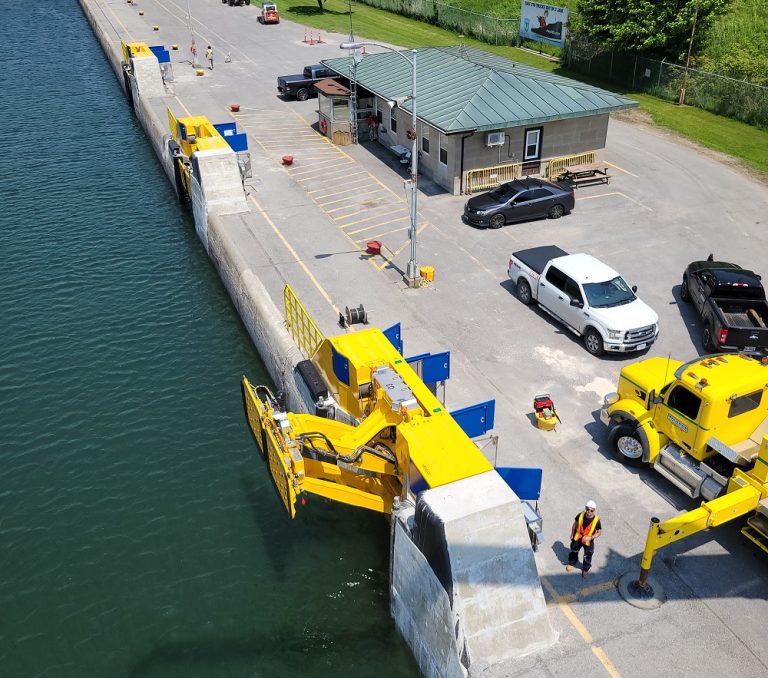 Cavotec MoorMaster systems operational at Iroquois Lock in Canada